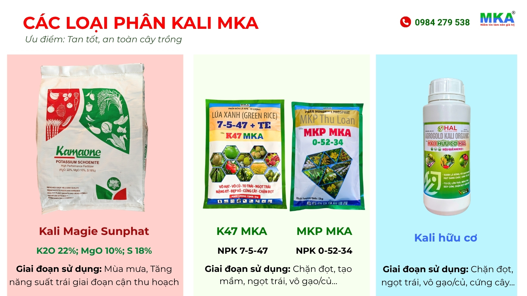 Phân Kali MKA